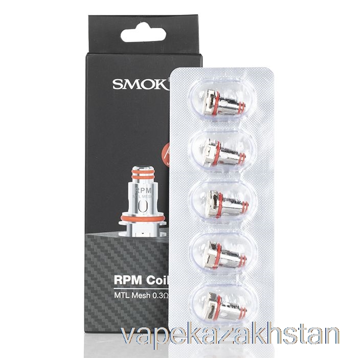 Vape Kazakhstan SMOK RPM Replacement Coils 0.3ohm RPM MTL Mesh Coils